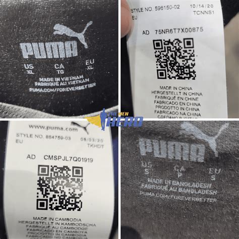 where is puma made.